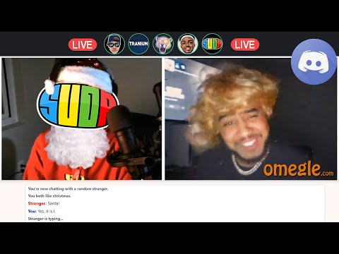 We went on Omegle while in Discord.. CHRISTMAS EDITION!