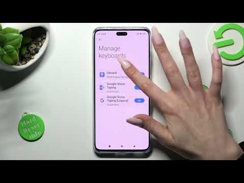 How to Enter Text Correction Options in Xiaomi 13 Lite - Find Keyboard Settings