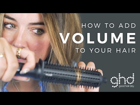 How To Add Volume To Your Hair With The GHD Rise | #Ad