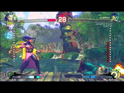 SSF4 Rank Match  tiaflatte (RO)  vs  vengeful dream (DI)