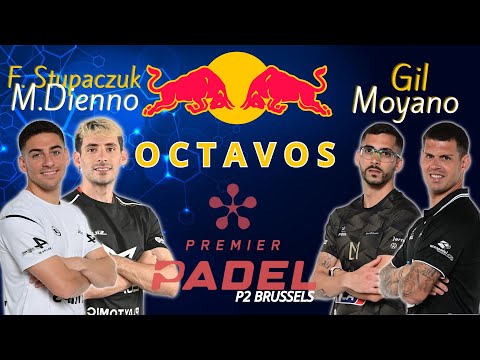 P2 BRUSSELS PREMIER PADEL 2024 OCTAVOS | GIL-MOYANO VS STUPACZUK-DI NENNO