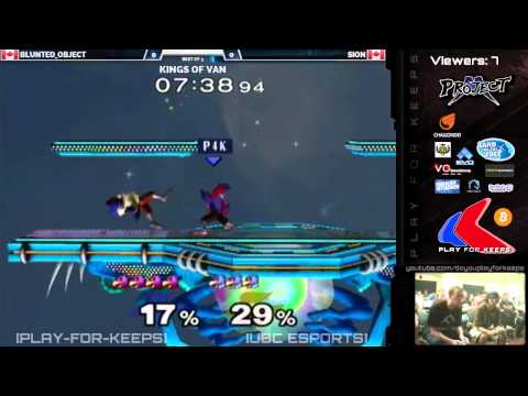Kings of Vancouver! - P4K Blunted Object vs Sion - Grand Finals - Melee