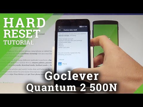 How to Factory Reset Goclever Quantum 2 500N - Wipe Data / Restore Default Settings