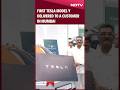 First Tesla Model Y Delivered To A Customer In Mumbai
