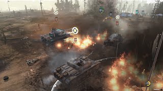 Company of Heroes 2 Hill 400 gameplay Fortified Armor Doctrine