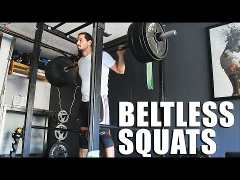 Quick Beltless Squats for Movement & Mobility