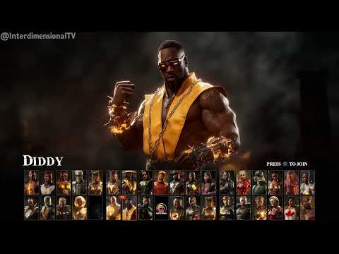 Diddy in Celebrity Mortal Kombat 2024