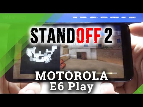 How Standoff 2 works on MOTOROLA E6 Play - Game Test