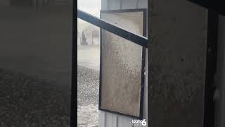 Video from Council, Idaho shows golf ball sized hail