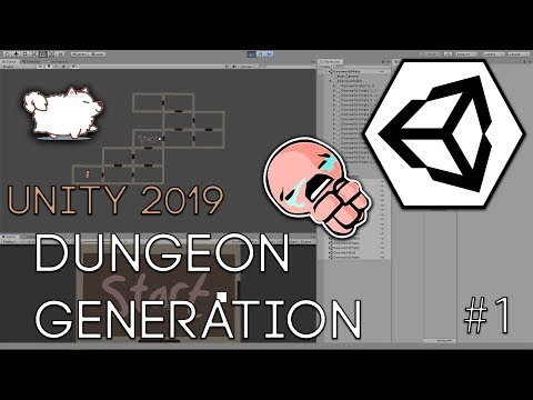 Binding of Isaac Procedural Dungeon Generation Part 1 - Unity 2019 Beginner Tutorial