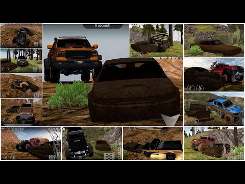 Offroad Outlaws V6.0.1 ALL 13 Secrets Field - Barn Find FULL Location (Hidden Cars)