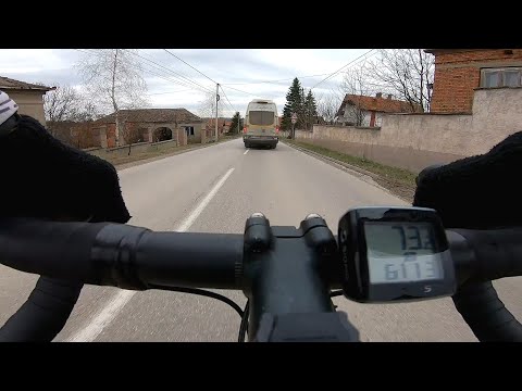 Pudarci - Umčari (Ruined record time), road bike cycling in Serbia, Smederevo, 2022.