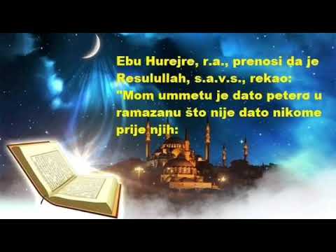 Pet blagodati mjeseca Ramazana