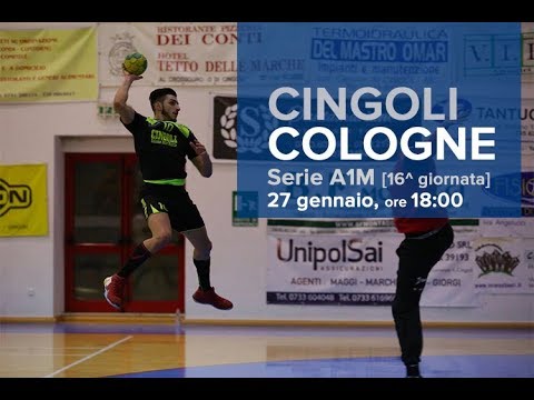 Serie A1M [16^]: CINGOLI - COLOGNE