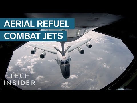 How Combat Jets Refuel In Midair Video