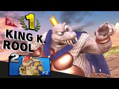 King K Rool v Bowser Up Air
