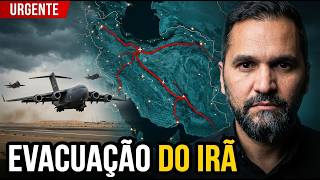 EVACUAÇÃO EM ANDAMENTO NO IRÃ. O QUE VEM A SEGUIR É O PROBLEMA