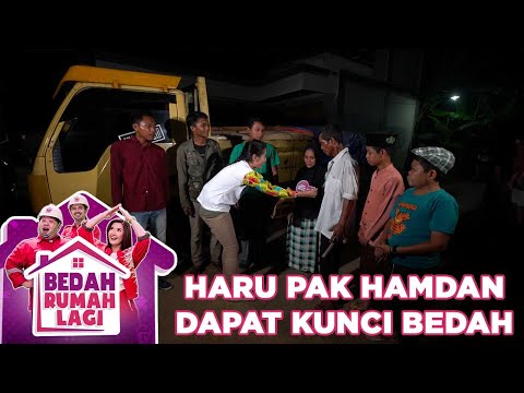 Haru Keluarga Pak Hamdan Saat Mendapat Kunci Bedah - Bedah Rumah Lagi