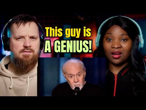 Christians Reacts to George Carlin “Religion is BS”  first time!