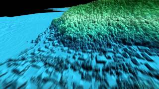 preview picture of video 'American Samoa Digital Surface Model with Hillshade'