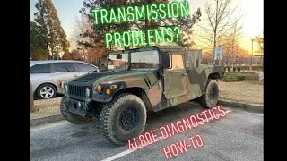 HMMWV Transmission Diagnostics/Repair Guide