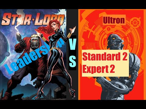 Marvel Champions, Star-Lord & Black Widow vs Ultron Standard 2/ Expert 2