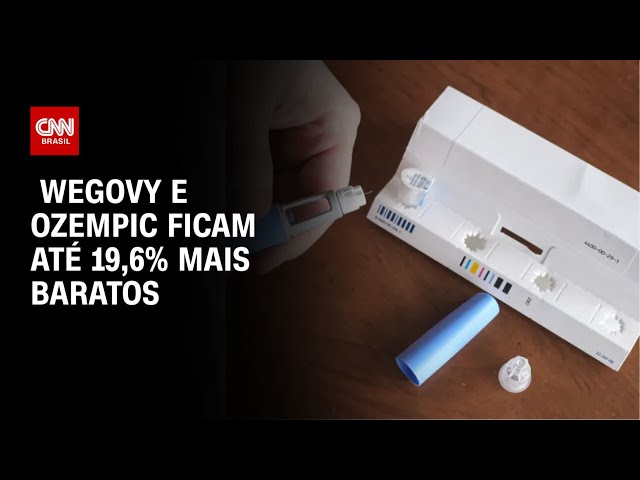 Ozempic e Wegovy terão redução de R$ 200 no preço para consumidores brasileiros I LIVE CNN