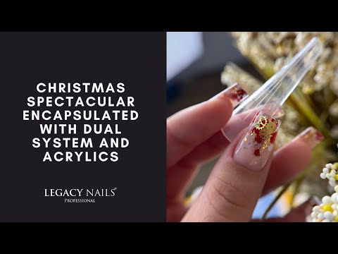 How to perform tip encapsulation using Dual Coffin molds? 😁❤️ │ LEGACY NAILS