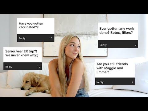 Answering Questions I've Never Answered Before...