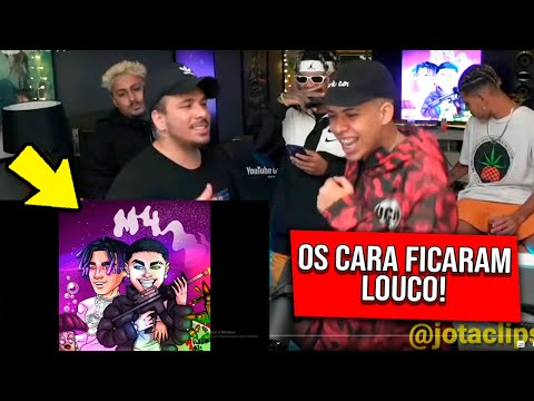 PIUZINHO, MIKEZIN, JAYA LUUCK REAGINDO a M4 gritando meu nome - Teto ft Matuê - REACT/REAÇÃO