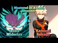 Mastered OFA Deku Oneshot Deku X Fem Bakugo Deku Texting Story