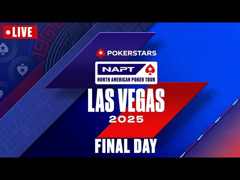 FINAL DAY $5,300 Main Event | NAPT Las Vegas 🇺🇸