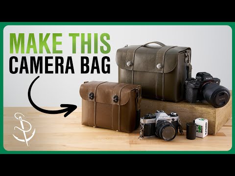 How to Make a DIY Leather Camera Bag | Premium Sailrite Pattern