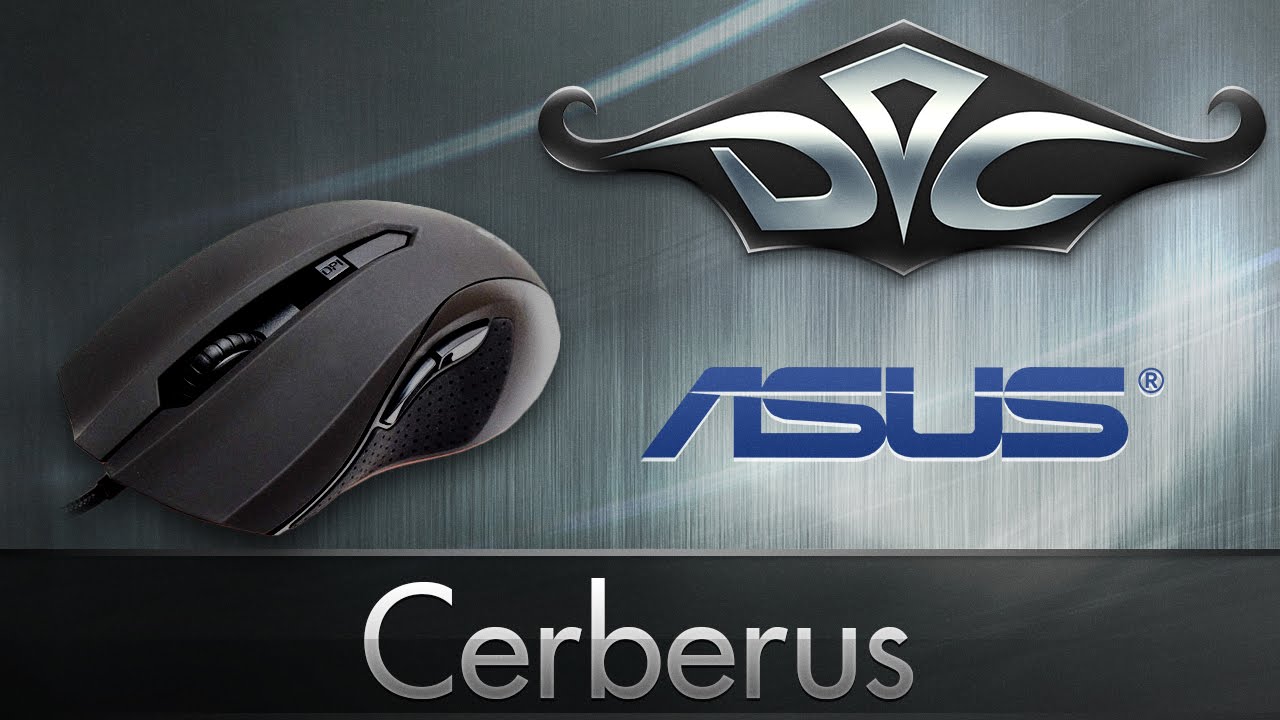 Мышь Asus Cerberus черный/красный оптическая (2500dpi) USB2.0 игровая (5but)