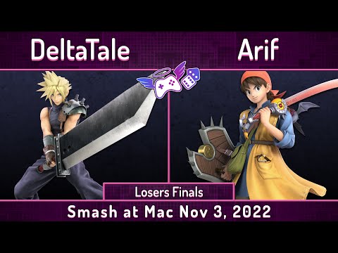 S@M Nov 3 2022 | DeltaTale (Cloud) vs Arif (Hero) | Losers Finals | SSBU Ultimate Tournament