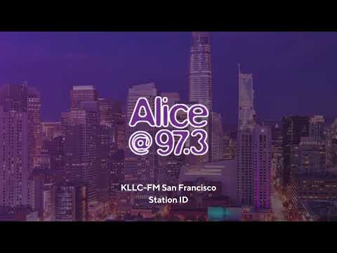 KLLC-FM 97.3: Alice @ 97.3 - San Francisco, CA - Station ID - 1/25/2025