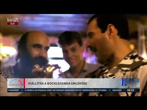 Freddie Mercury kiállítás a Magyar Zene Házában - Napindító - HírTV