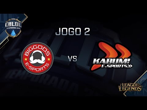 Big Gods x KaBuM (SSI - Jogo 2) CBLoL 2016 - 2ª Etapa