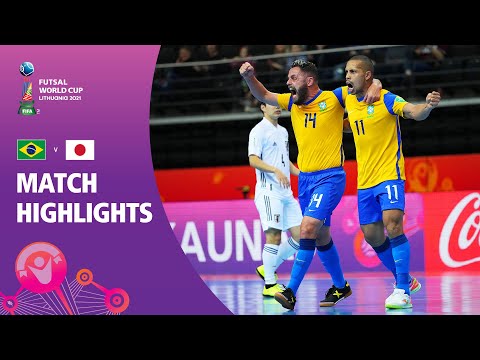 Brazil v Japan | FIFA Futsal World Cup 2021 | Matc...
