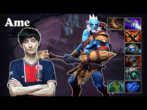 Ame - Phantom Lancer Safelane vs XinQ Windranger | Dota 2 7.29d Gameplay