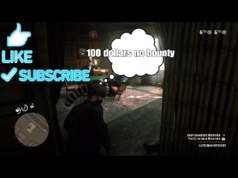 HOW TO ROB SAINT DENIS GUNSMITHS POKER ROOM WITHOUT GETTING A BOUNTY IN RED DEAD REDEMPTION STORY