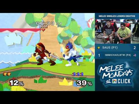 SAUS vs Immichaelbtw — Singles Losers Eighths — Melee Mondays at Click #59