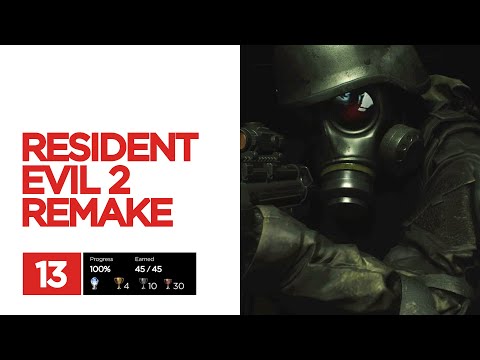 Resident Evil 2: Remake Platinum Trophy Guide 13 / The 4th Survivor