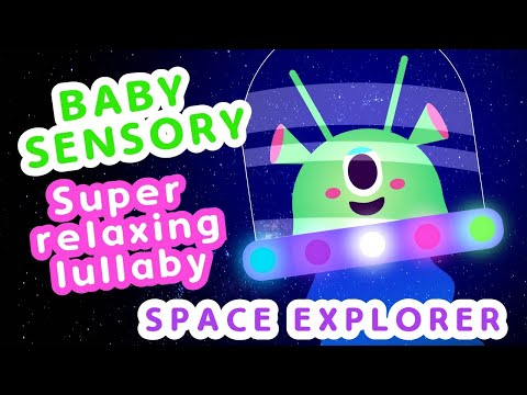 💜 Baby Sensory Sleep  😴  Soothing Lullaby for Sweet Dreams 💫 Brain Stimulation Videos for babies ✨