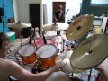 Triclops!  (drum room) recording "Until all the Threads are Stripped" 2009