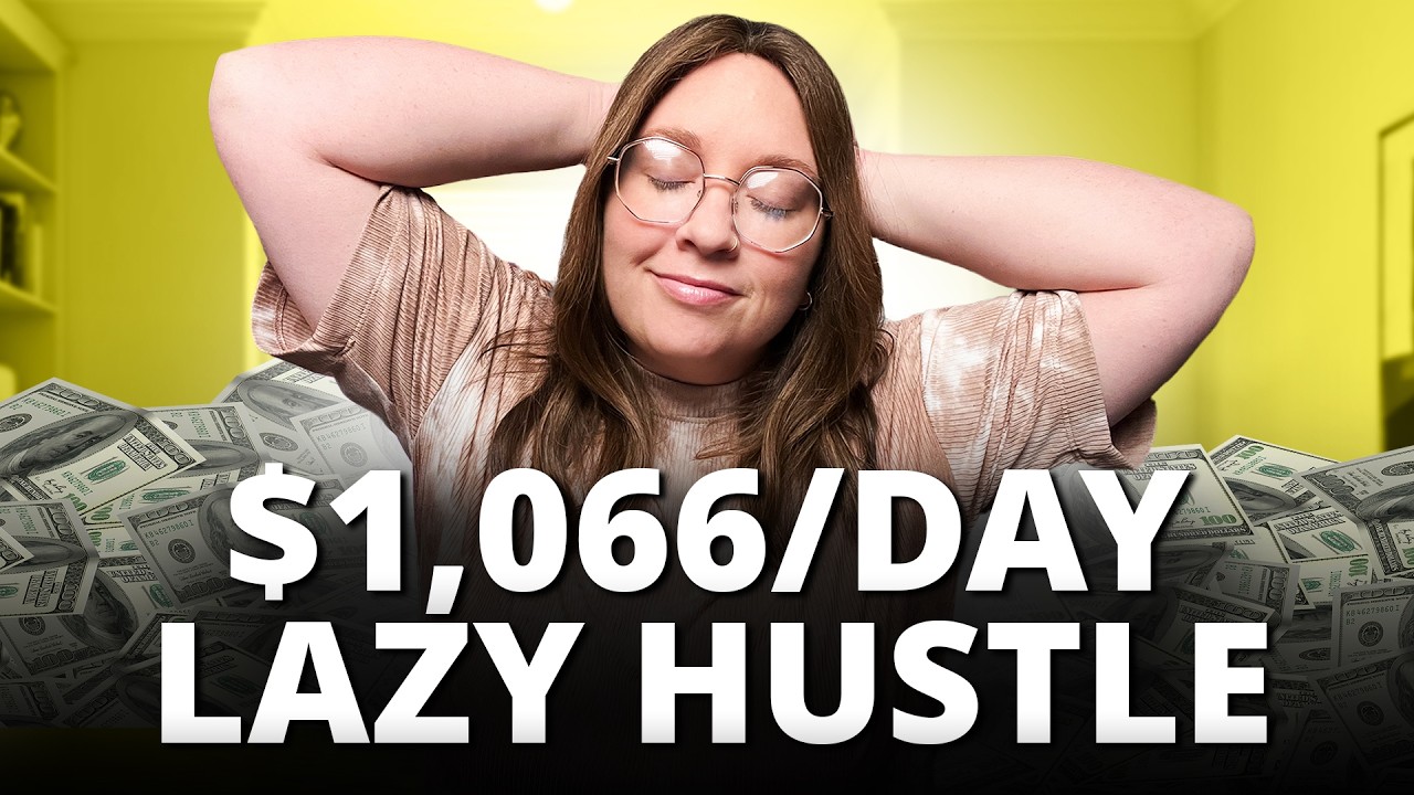 Laziest Digital Side Hustle to Make Money Online in 2025 ($33,055/mo)