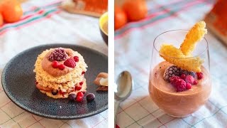 Mousse et biscuit au jus de pois chiches : on oublie les préjugés !