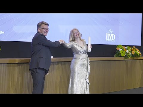 IMD EMBA Class of April 2021 graduation highlights