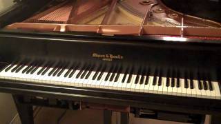 "There's A Small Hotel"  by Richard Rogers,  played by Adam Carroll on the LX system