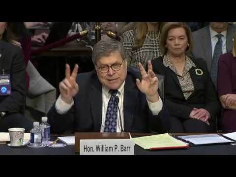 President Donald Trump's nominee for attorney general says he doesn't believe special counsel Robert Mueller "would be involved in a witch hunt." (Jan. 15)